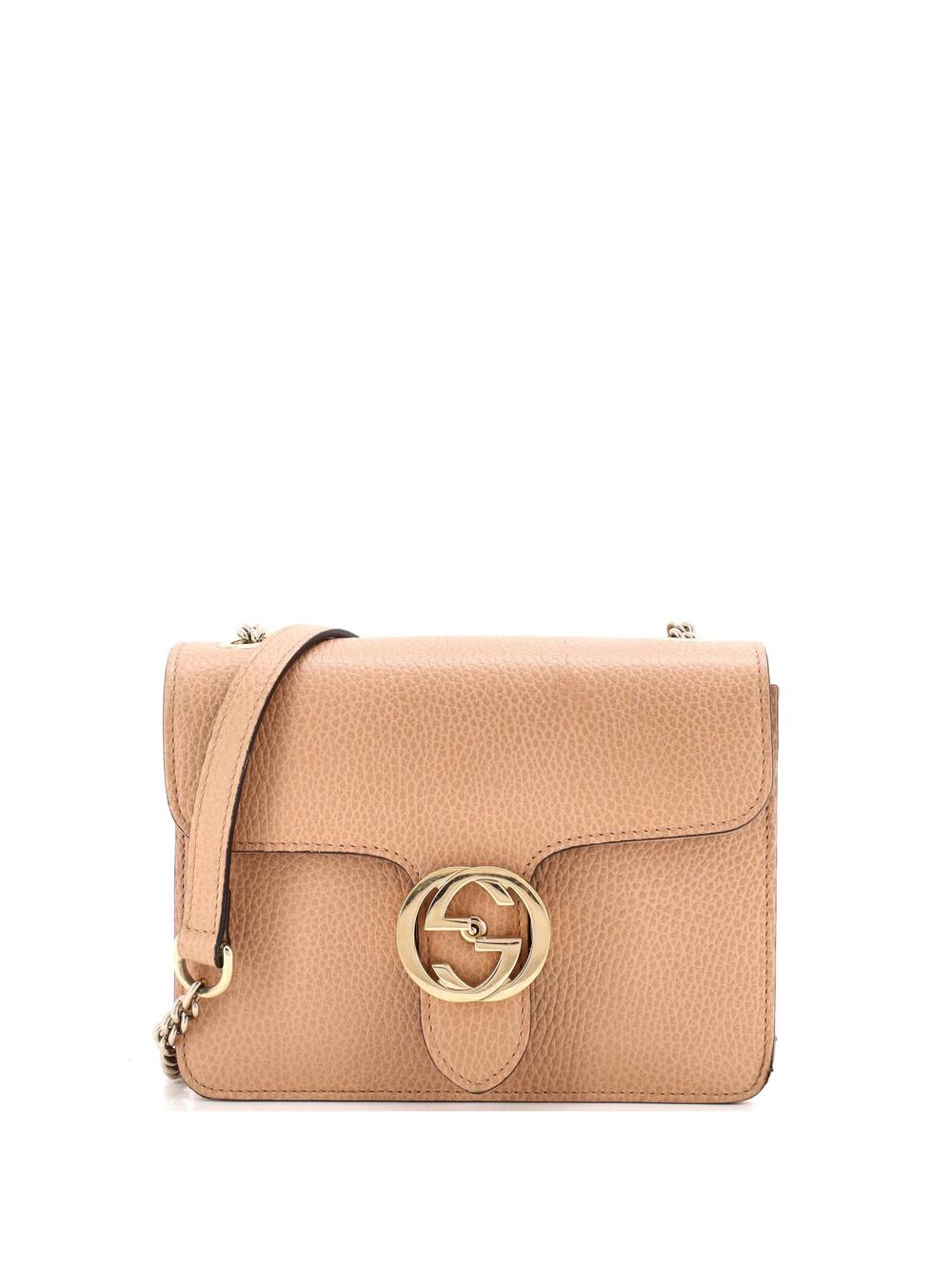 Gucci Interlocking Shoulder Bag Leather #340256G96B